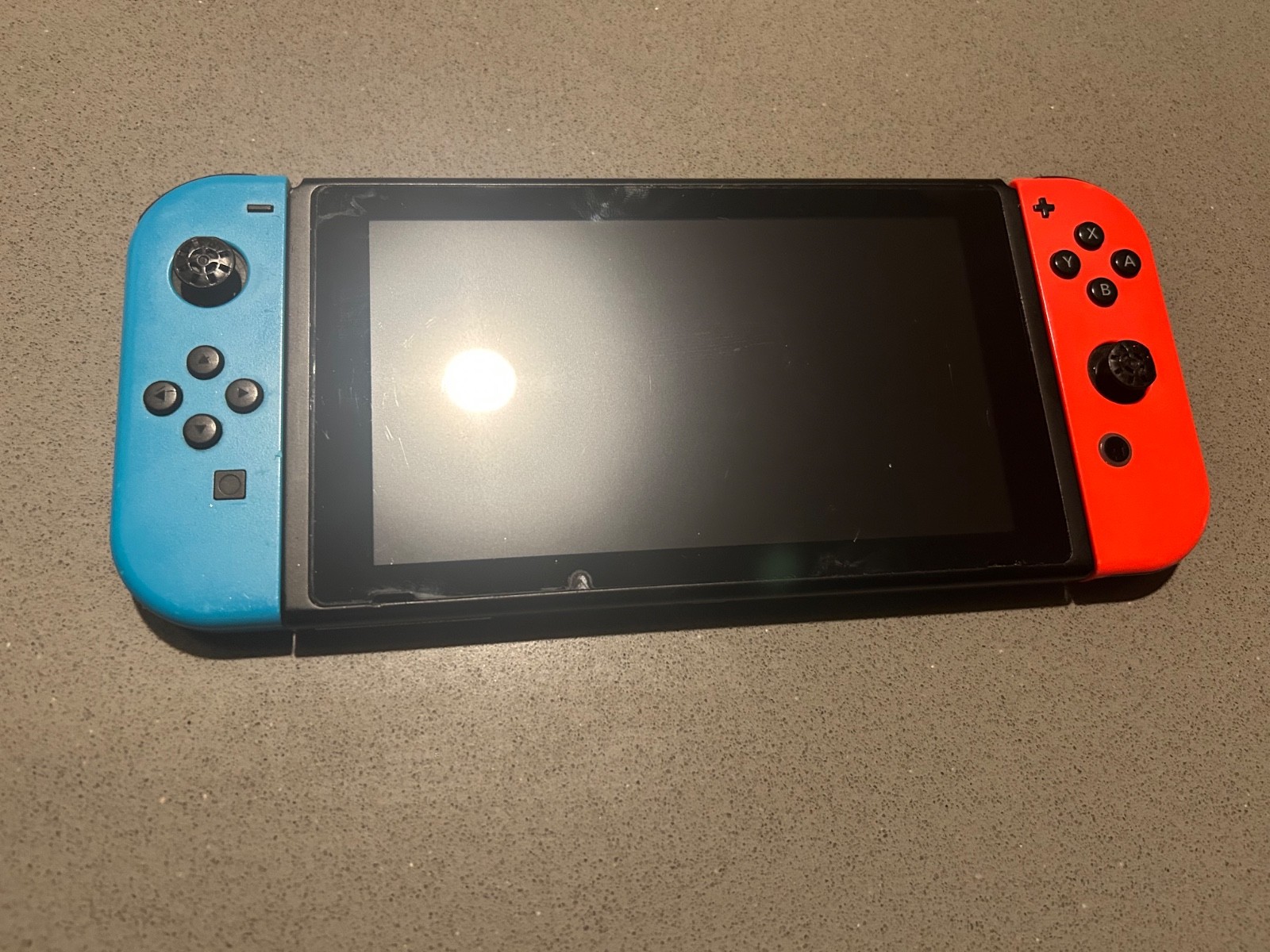 Nintendo Switch 32GB Gray Console with Neon Red and Neon Blue Joy-Con