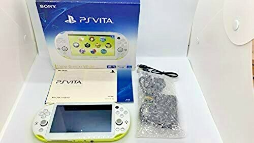 Sony PS PlayStation Vita Lime Green Slim 2000 Only Console From Japan