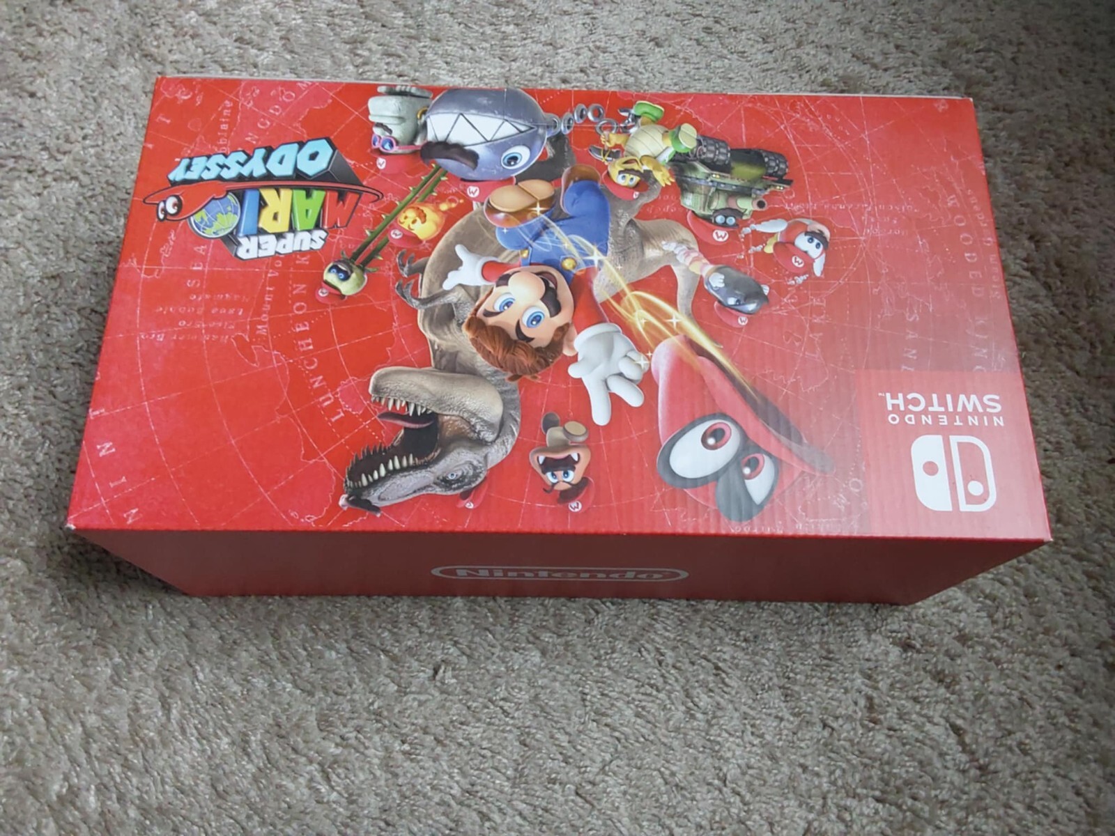 Mario Odyssey Nintendo Switch Console – NEW & UNOPENED