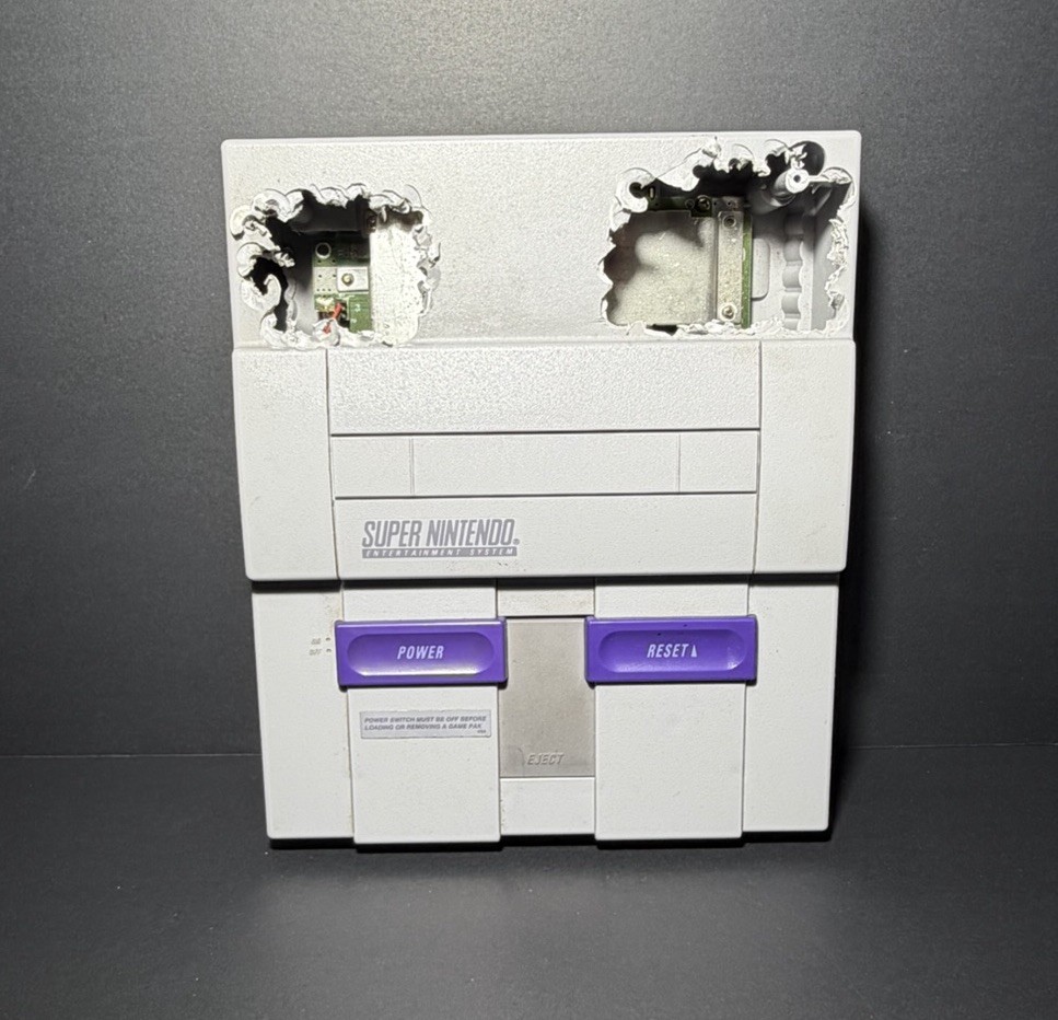 Super Nintendo Console SNES – 1 Controller – All Cords – Good Condition
