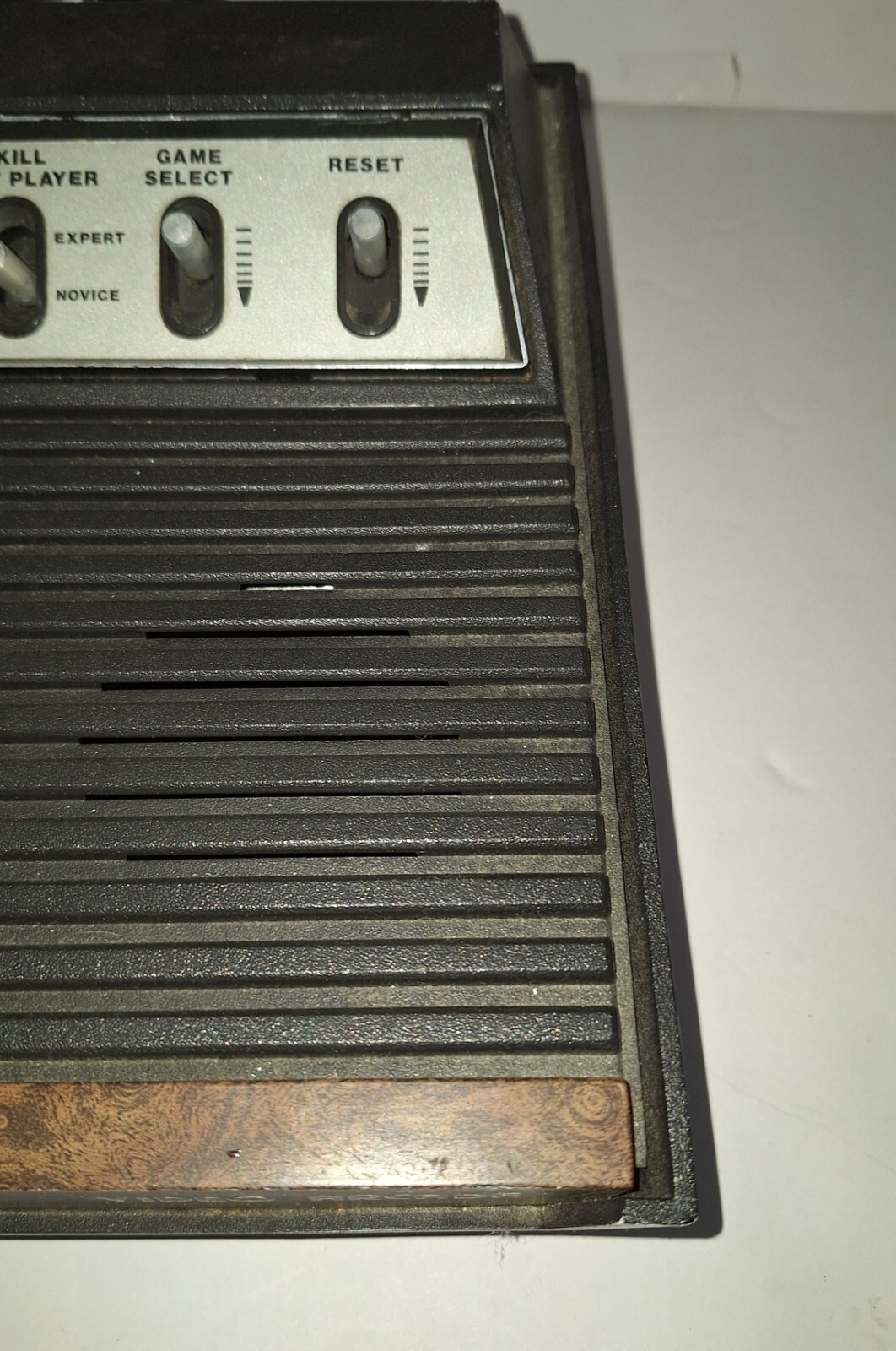 UNTESTED Sears Tele Games Atari 2600 Light Sixer Video Game Console Wood Grain