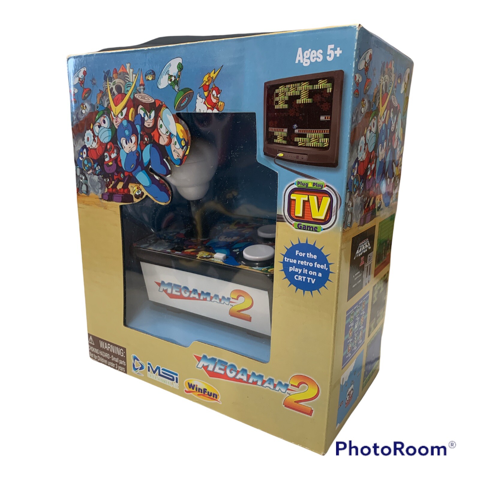 Capcom Mega Man 2 Plug N Play TV Arcade. BRAND NEW, Unopened. ~RARE~