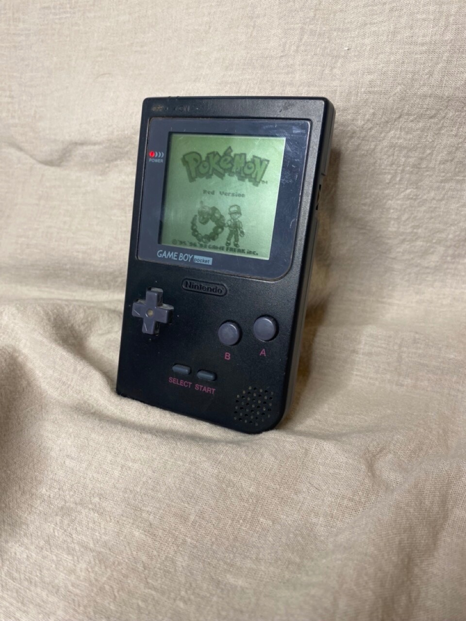 Nintendo Game Boy Pocket -BLACK -Tested Working-