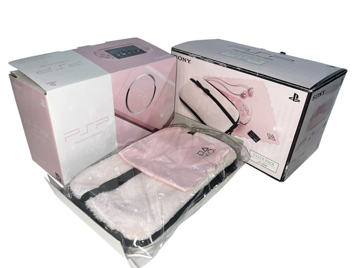 Sony PSP-3000 ZP Console Blossom Value Pack for Girls with Box Pouch