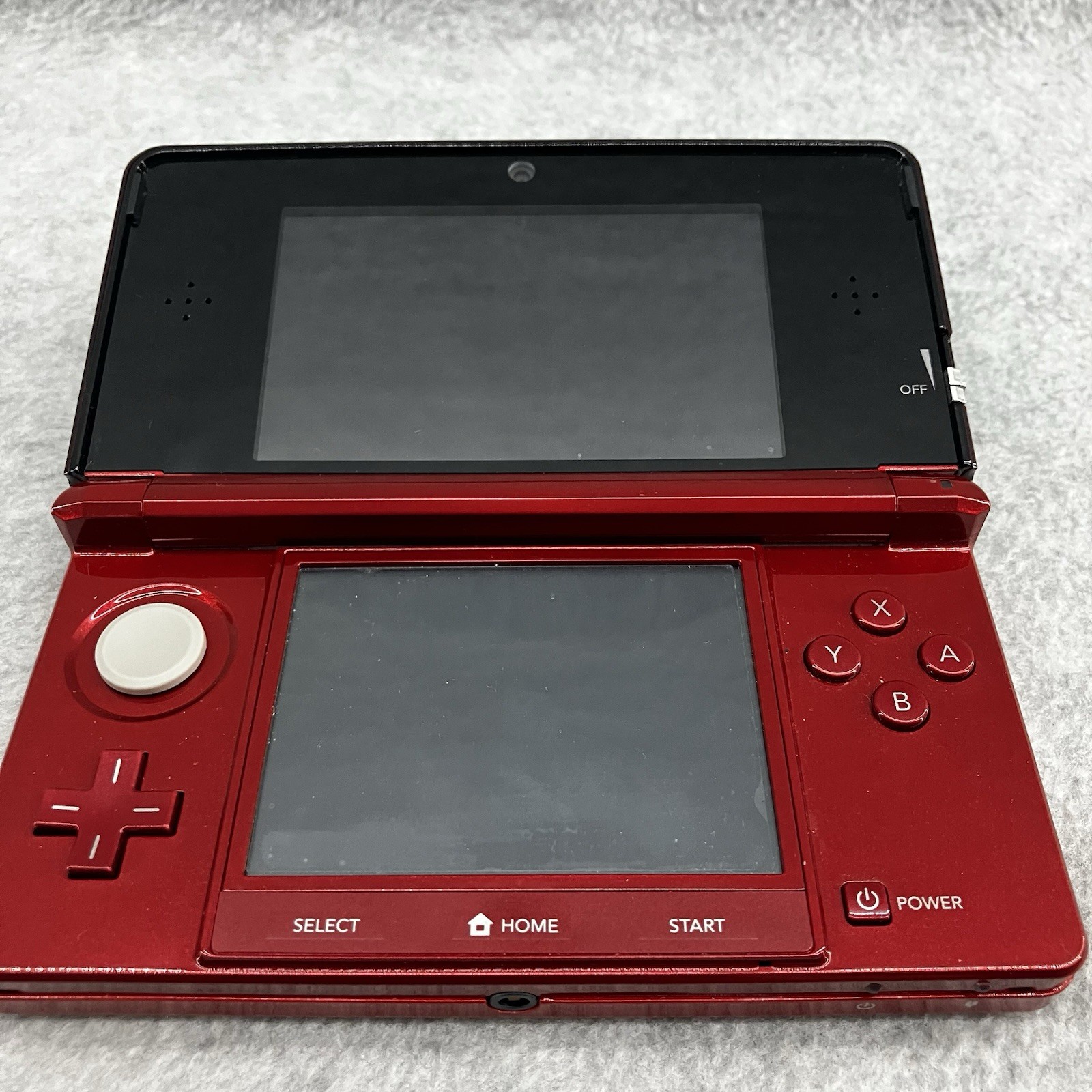 Nintendo 3DS Flame Red Console CTR-001 US Edition (CONSOLE ONLY)