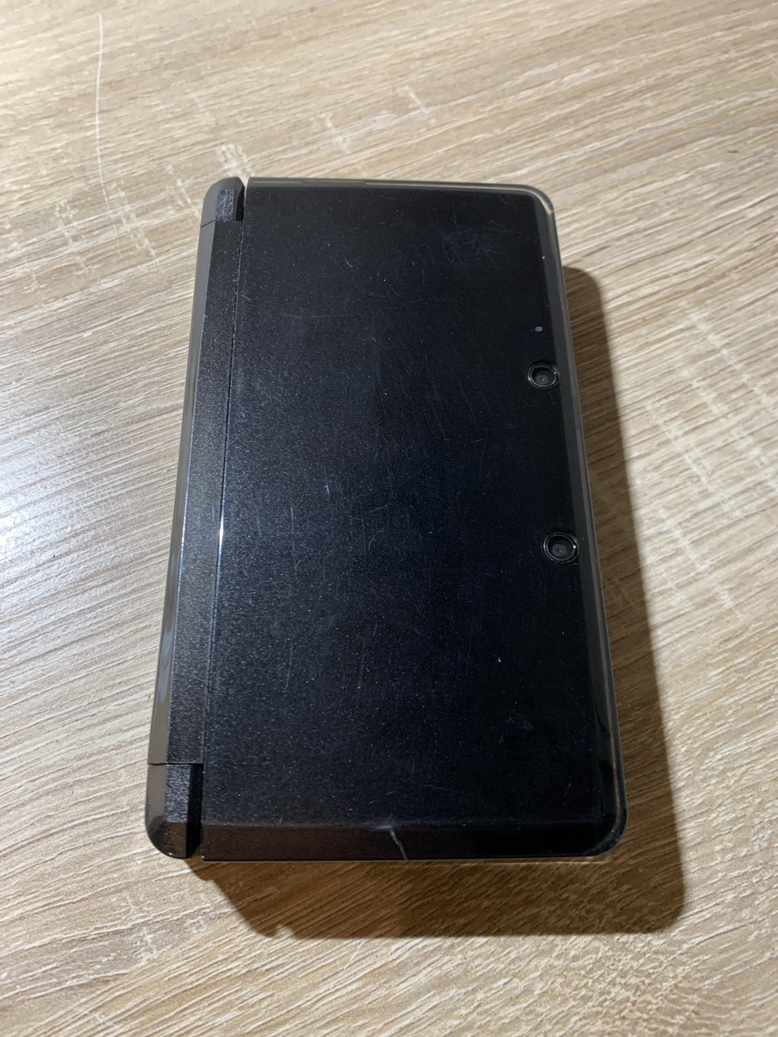 0802 Nintendo 3DS Cosmo Black Good TESTED