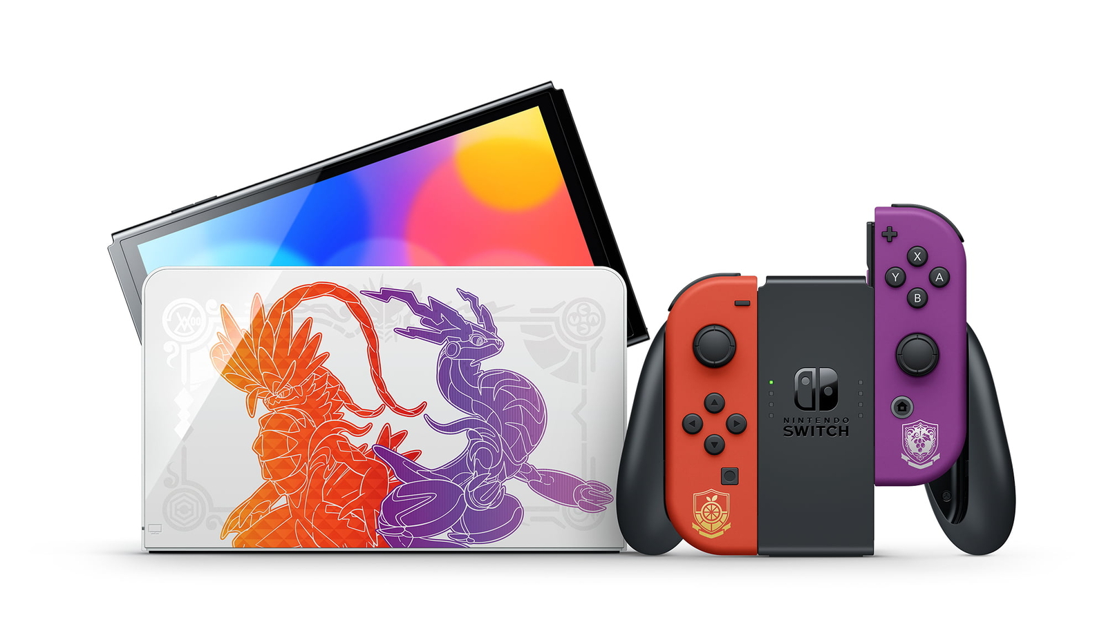 Nintendo Switch OLED Pokemon Scarlet & Violet – Limited Edition OPEN BOX!