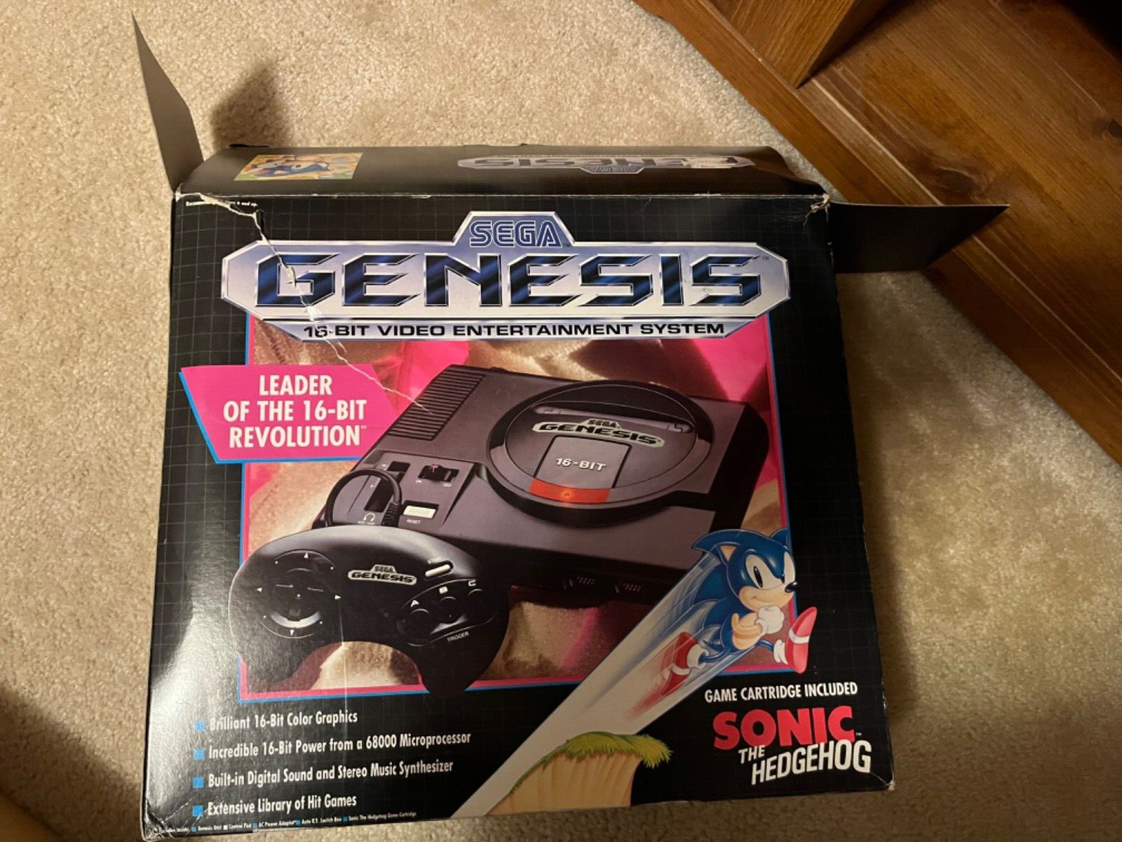 Sega Genesis 1 Console System – Black