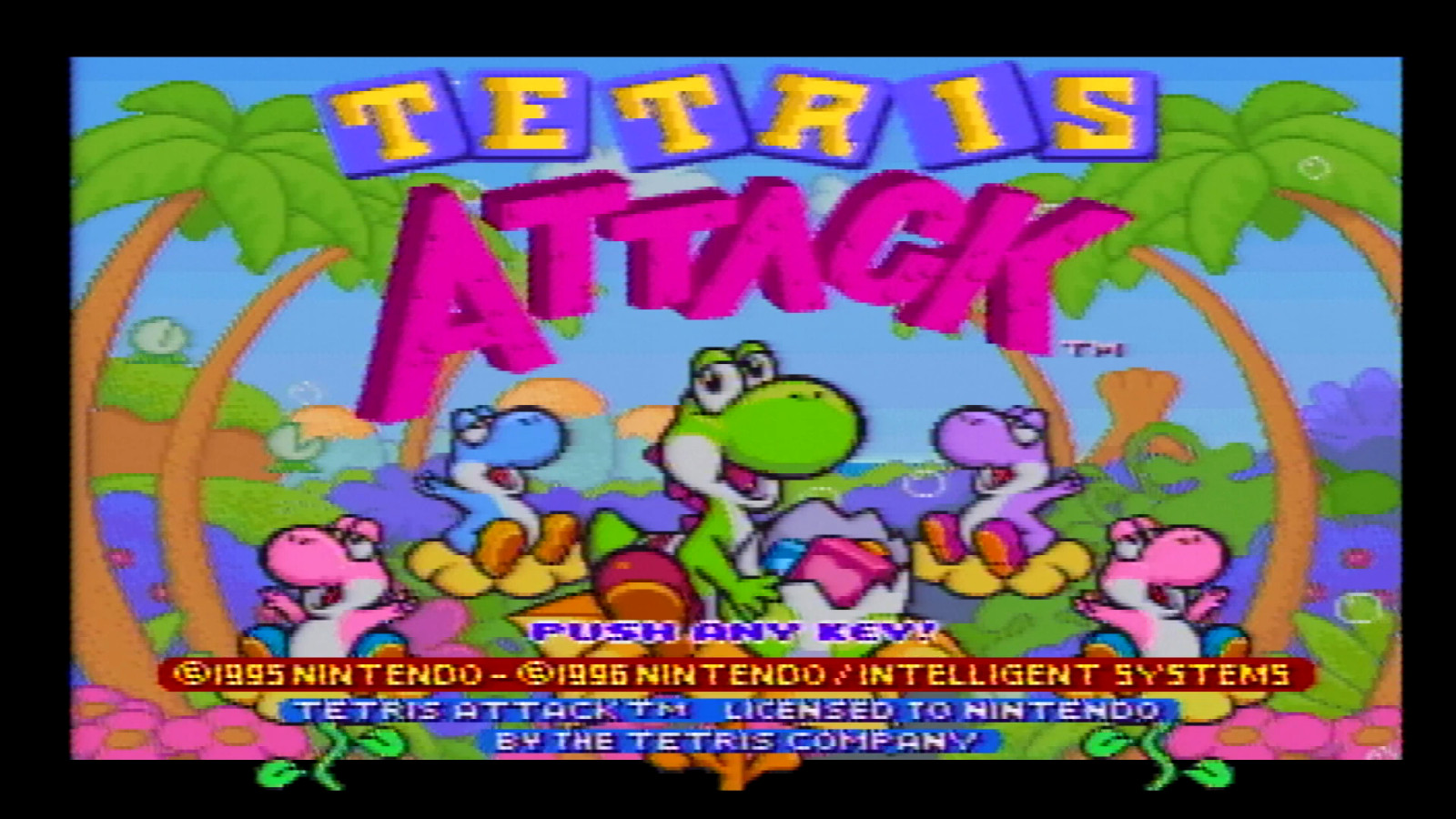 Super Nintendo Entertainment System SNS-001 Bundle with Tetris Attack – Tested
