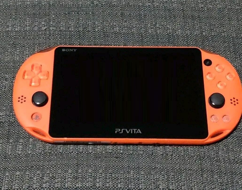 Sony PlayStation Vita PCH2000 ZA24 Neon Orange Handheld System Console Only Sony