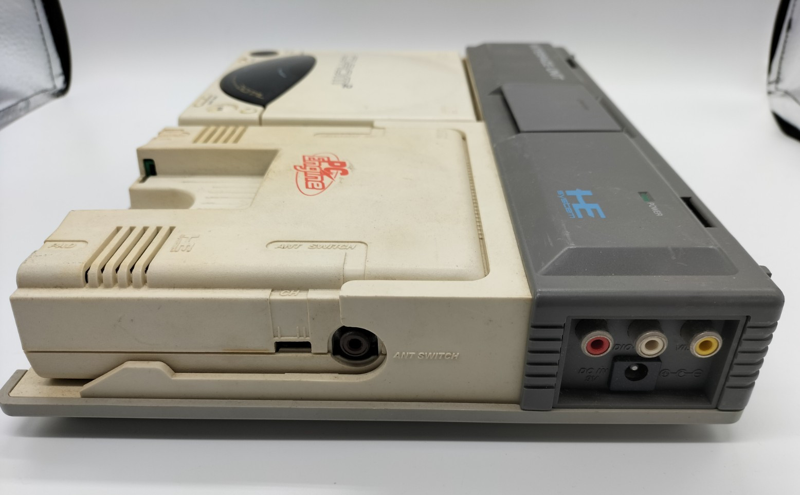 NEC PC Engine Interface Unit PI-TG001 CD-ROM2 IFU-30 HuCard Working/ CD not work