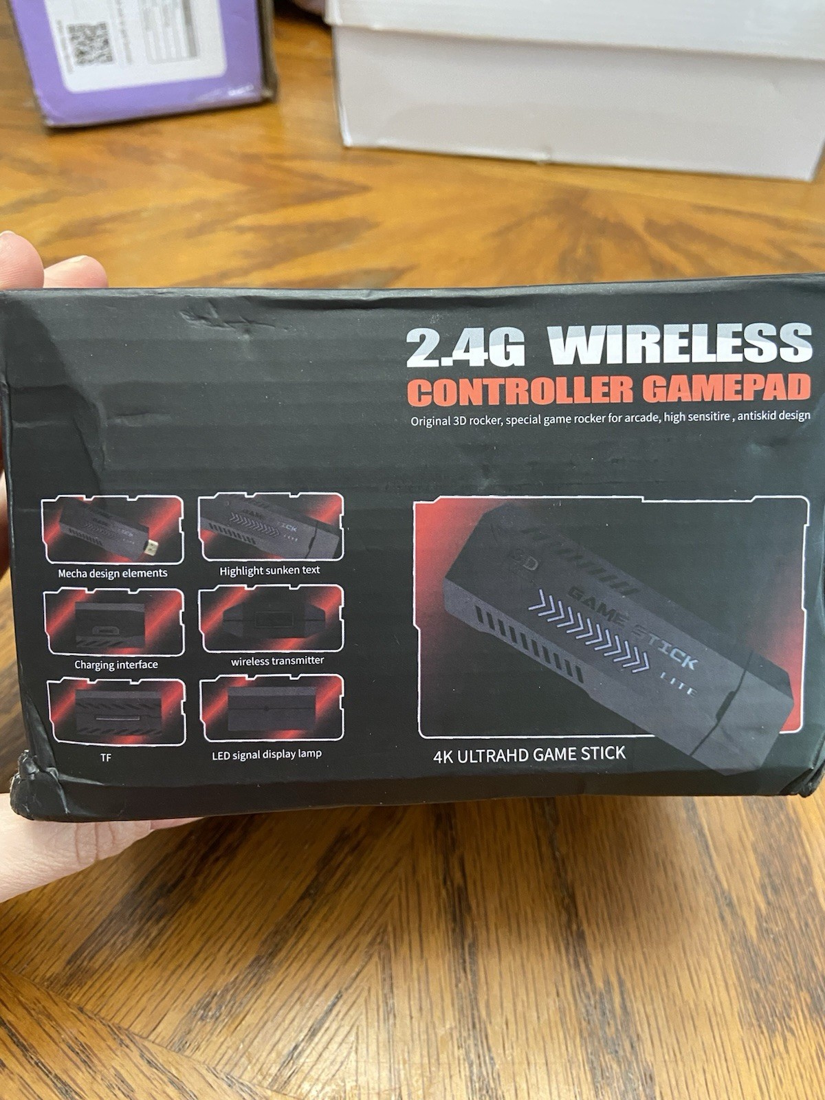GameStick X2 Plus 4K UHD 64GB HDMI Wi-Fi 2.4G Wireless w/ 2 Controllers