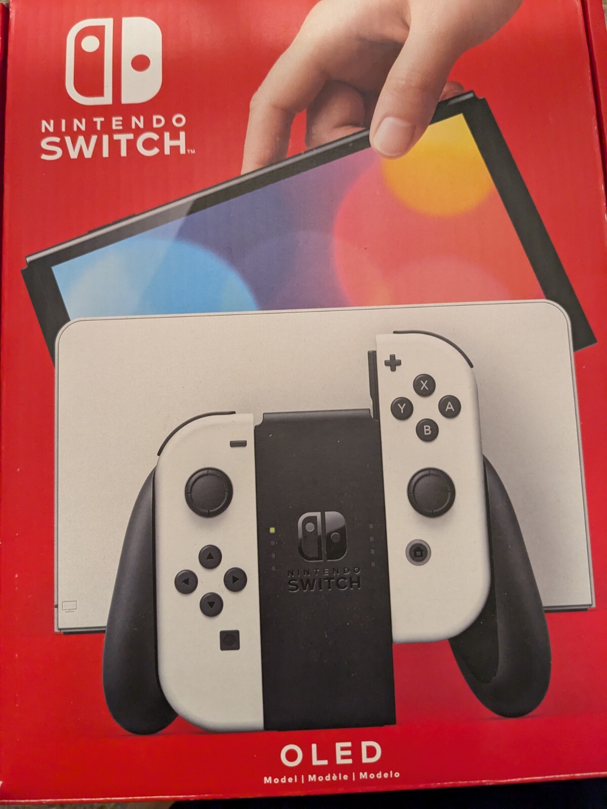 Nintendo Switch OLED Model – 2021 Newest Version 64GB/White (HEGSKAAAA)