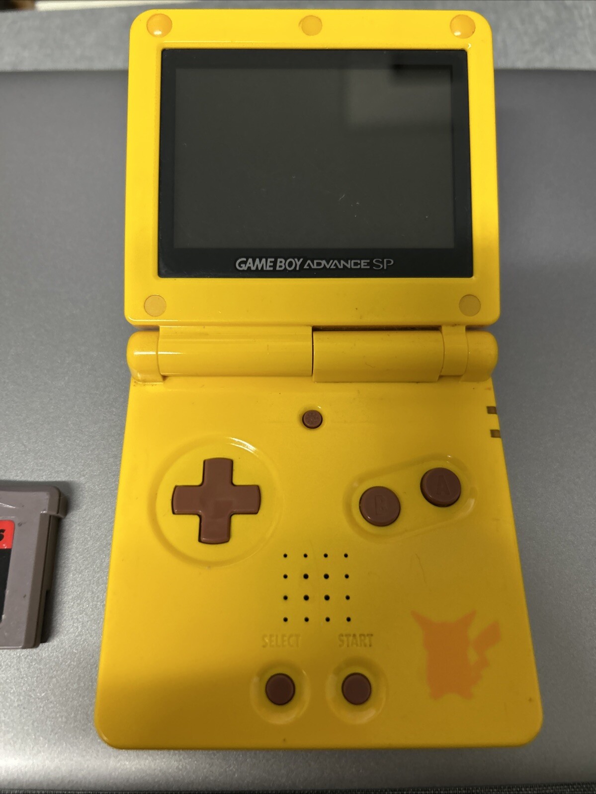Authentic Nintendo Game Boy Advance SP Pikachu Handheld System – Yellow AGS 101