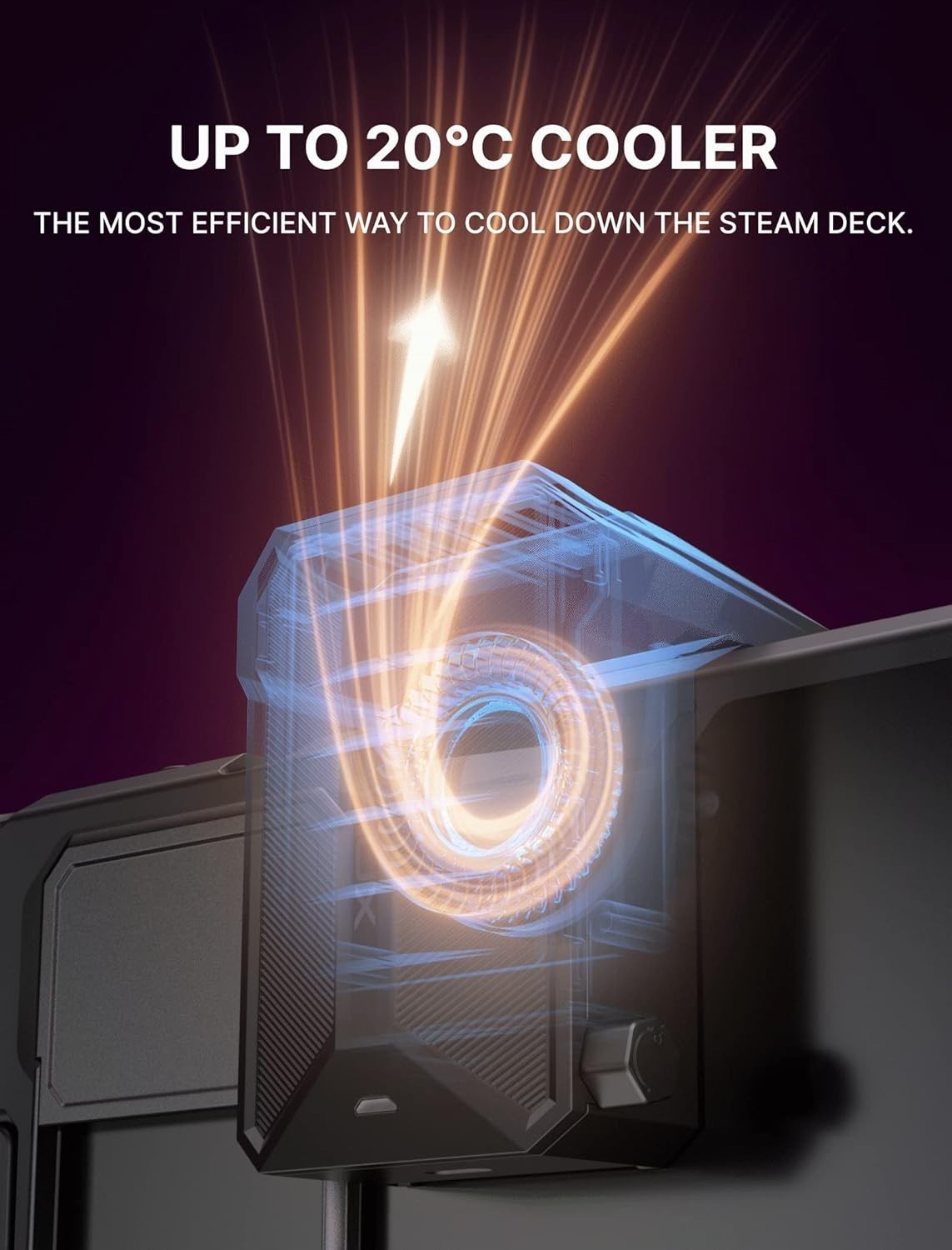 Modular Steam Deck Case with Cooling Fan & Accessories – Ultimate Protection Set