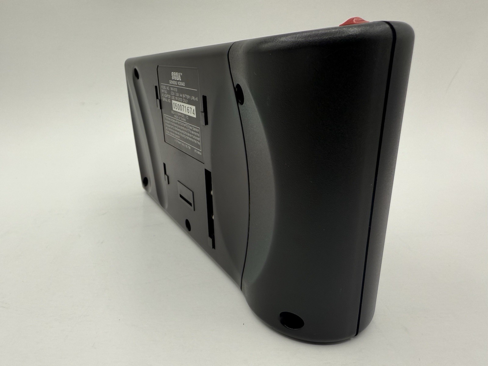 Sega Genesis Nomad MK-6100 Console SOLD AS IS FOR PARTS/REPAIR CLEAN NEEDS WORK