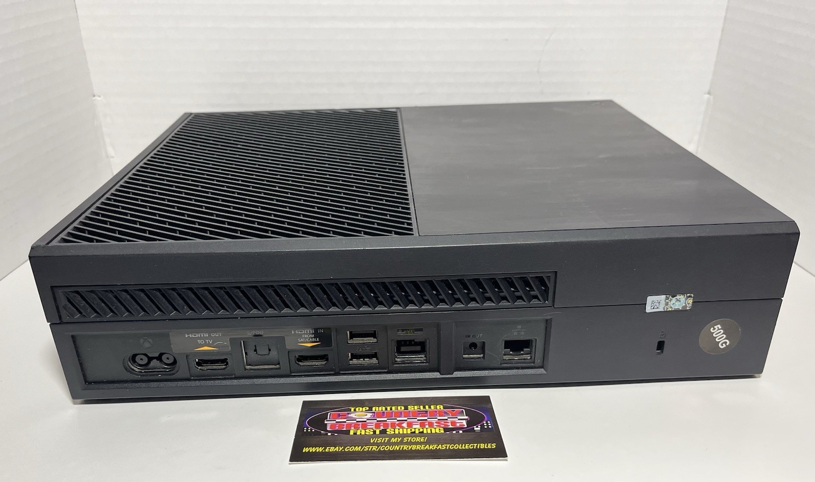 Microsoft Xbox One 500GB Black Console Model 1540 w/ HDMI Tested & Works Nice!