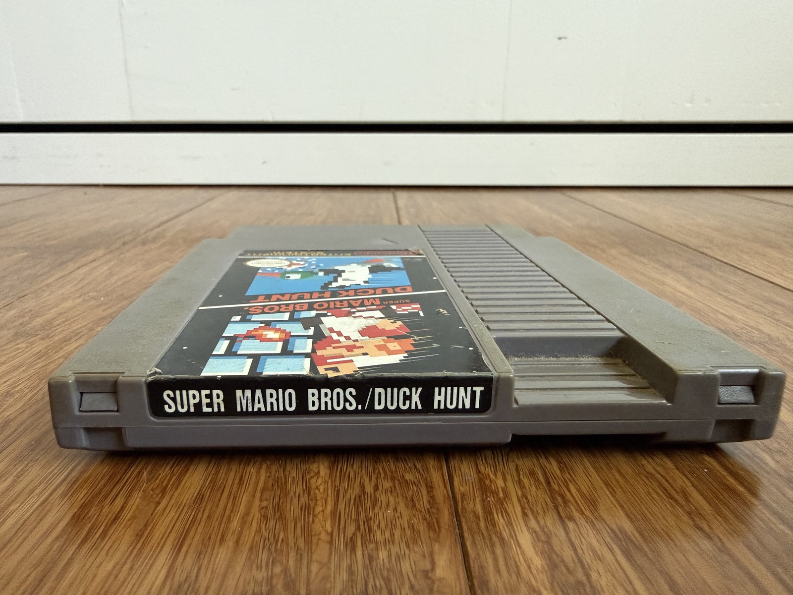 Nintendo NES Console Bundle • 2 Controllers • Zapper • Mario Duck Hunt • OEM