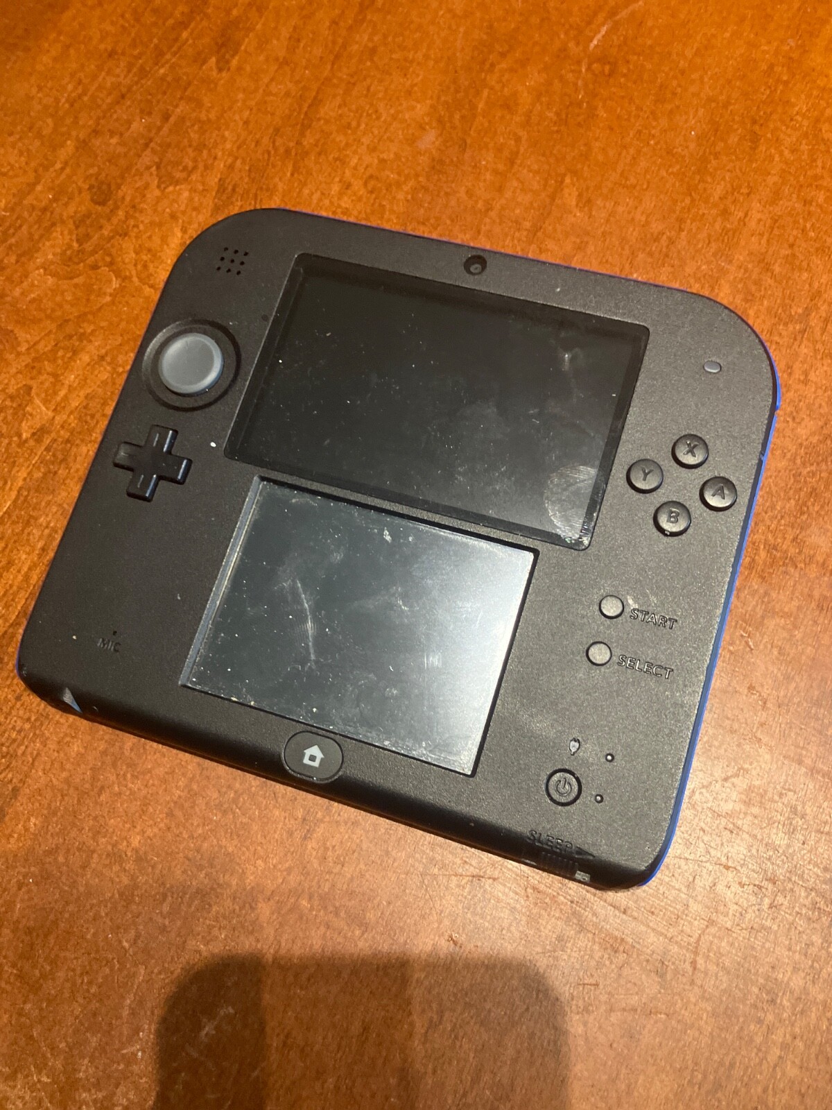 Nintendo 2DS Launch Edition Blue and Black Handheld System – Black/Blue