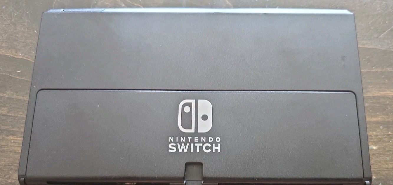 Nintendo Switch OLED Video game Console 64 GB Tablet Charger Tested Game Read