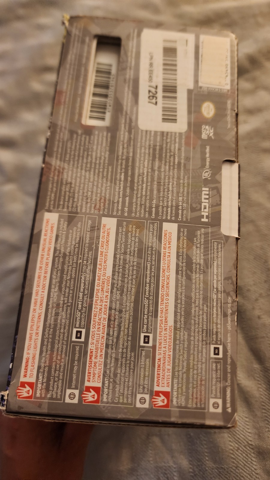 Nintendo Switch (OLED 1 Splatoon 3 Edition Video Game Console