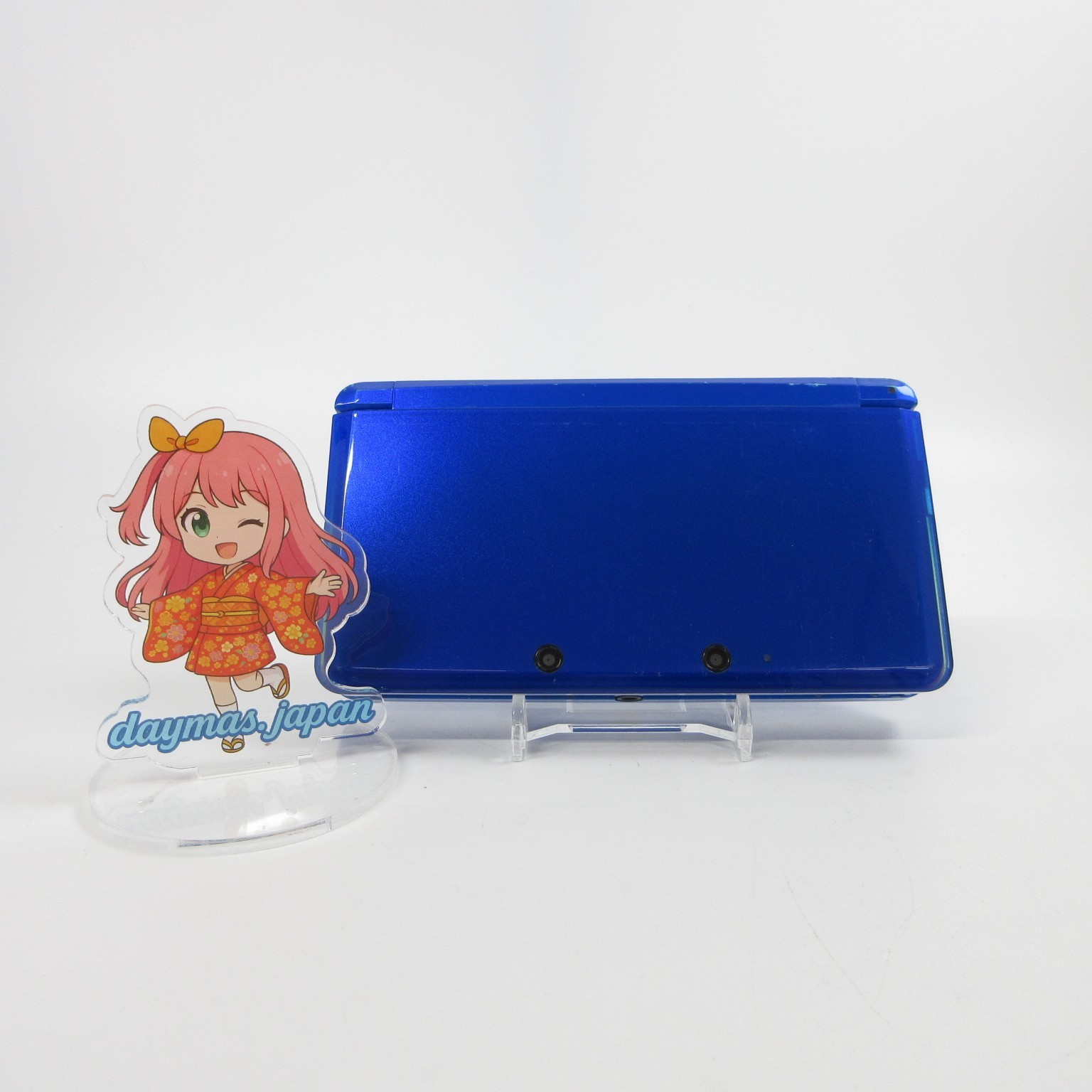 【Excellent】Nintendo 3DS Cobalt Blue Console ONLY Japanese Edition #TOY08/0602/02