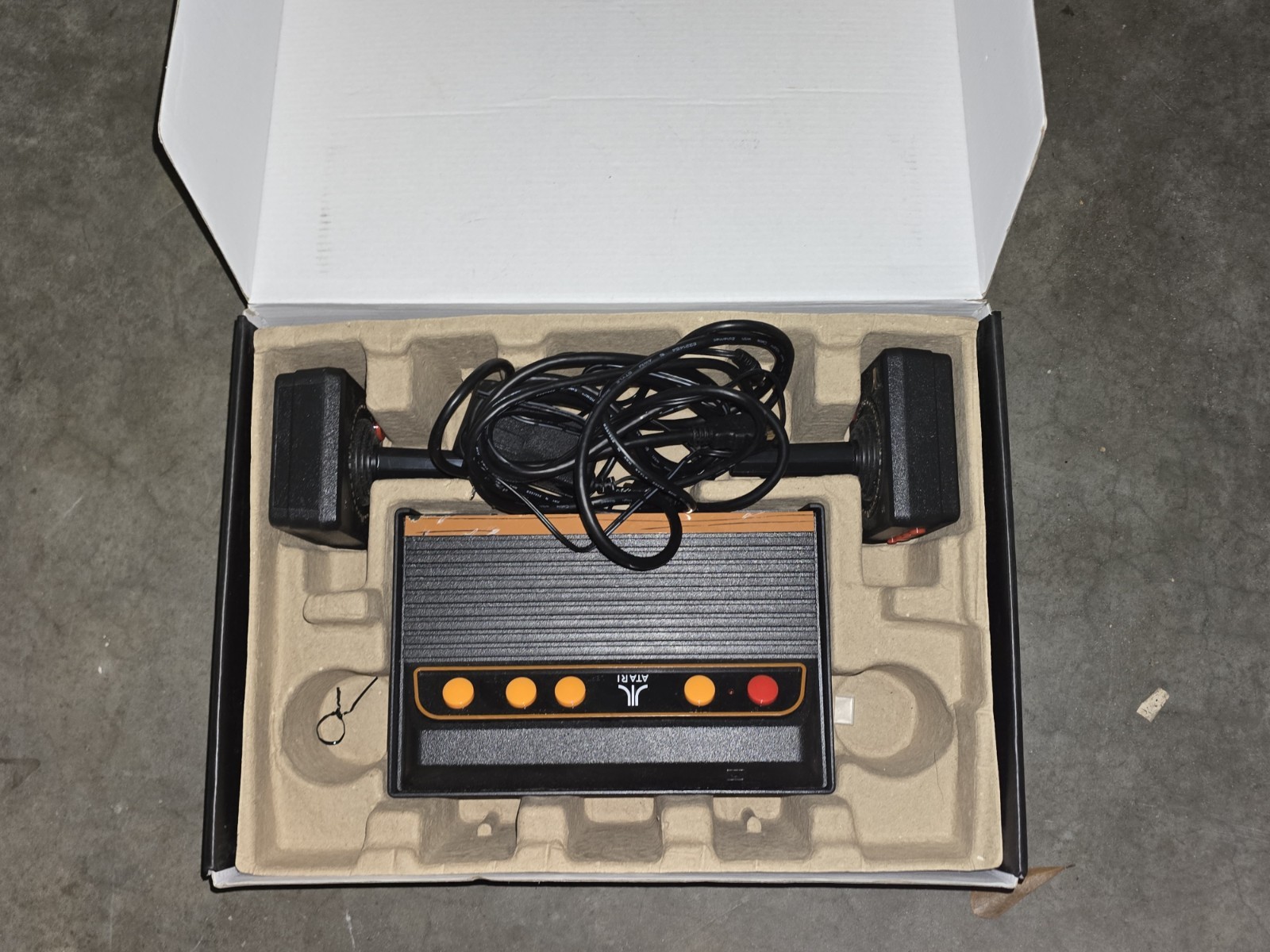 Atari Flashback 8 Gold Activision Edition Wireless HDMI Console Black Orange