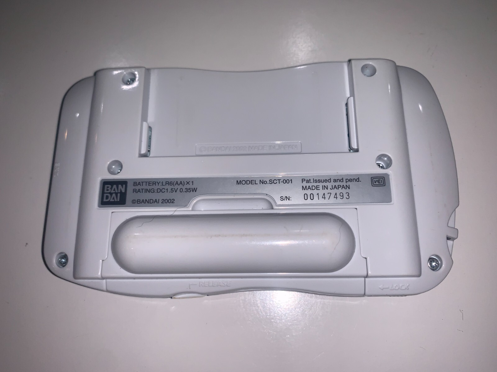 BANDAI WonderSwan Violet Blue SwanCrystal Complete in Box + Final Fantasy CIB #2