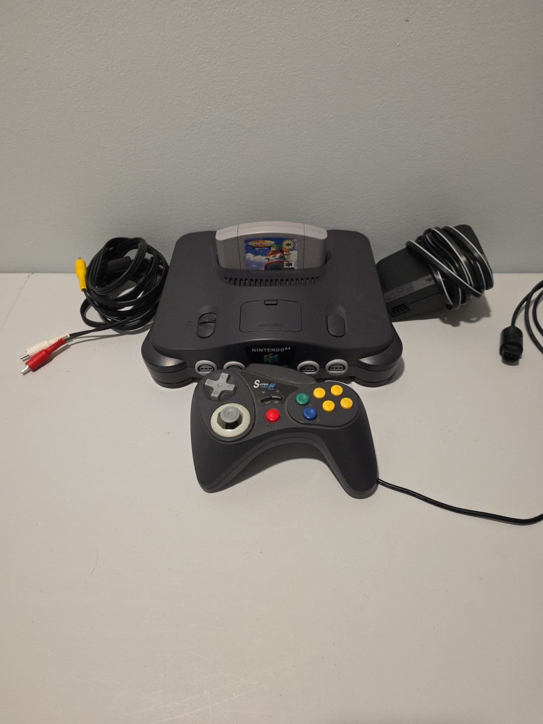 Nintendo 64 Console tested! Controller And Game NUS-001 USA