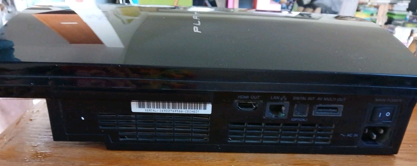 PlayStation 3 Fat PS3 Console 80GB Backwards Compatible Tested Working CechE01