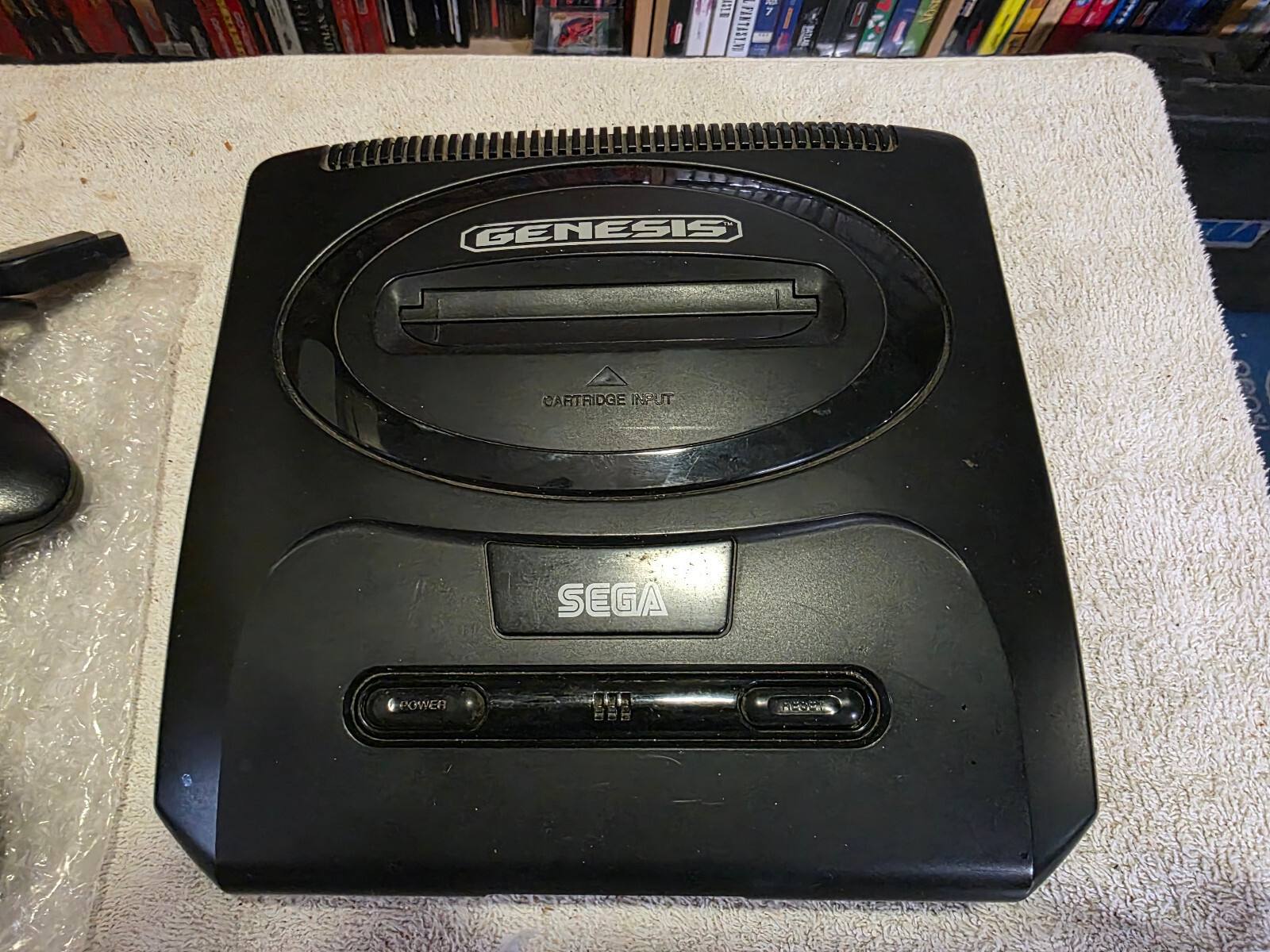 Sega CD Model 2 Console w/Genesis 2 Console w/Sewar Shark-CIB PLUS! VGC! TESTED!