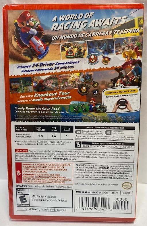Mario Kart World Switch 2 Brand New Game (US 2025 Racing)
