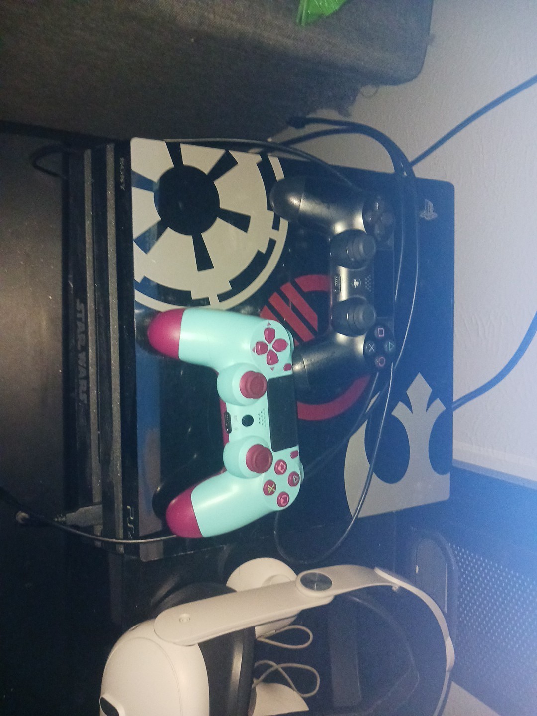 Sony PlayStation 4 Pro Star Wars Console – Used In Good Condition, 2 Controllers