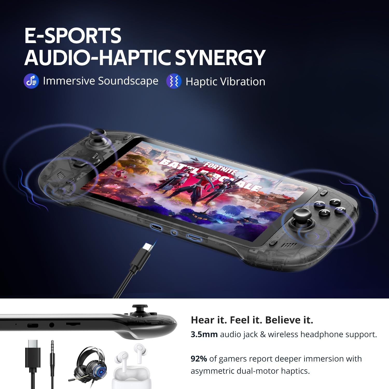 Onepro Cloud Handheld Portable Remote Play Gaming Console, for Xbox Cloud Gaming