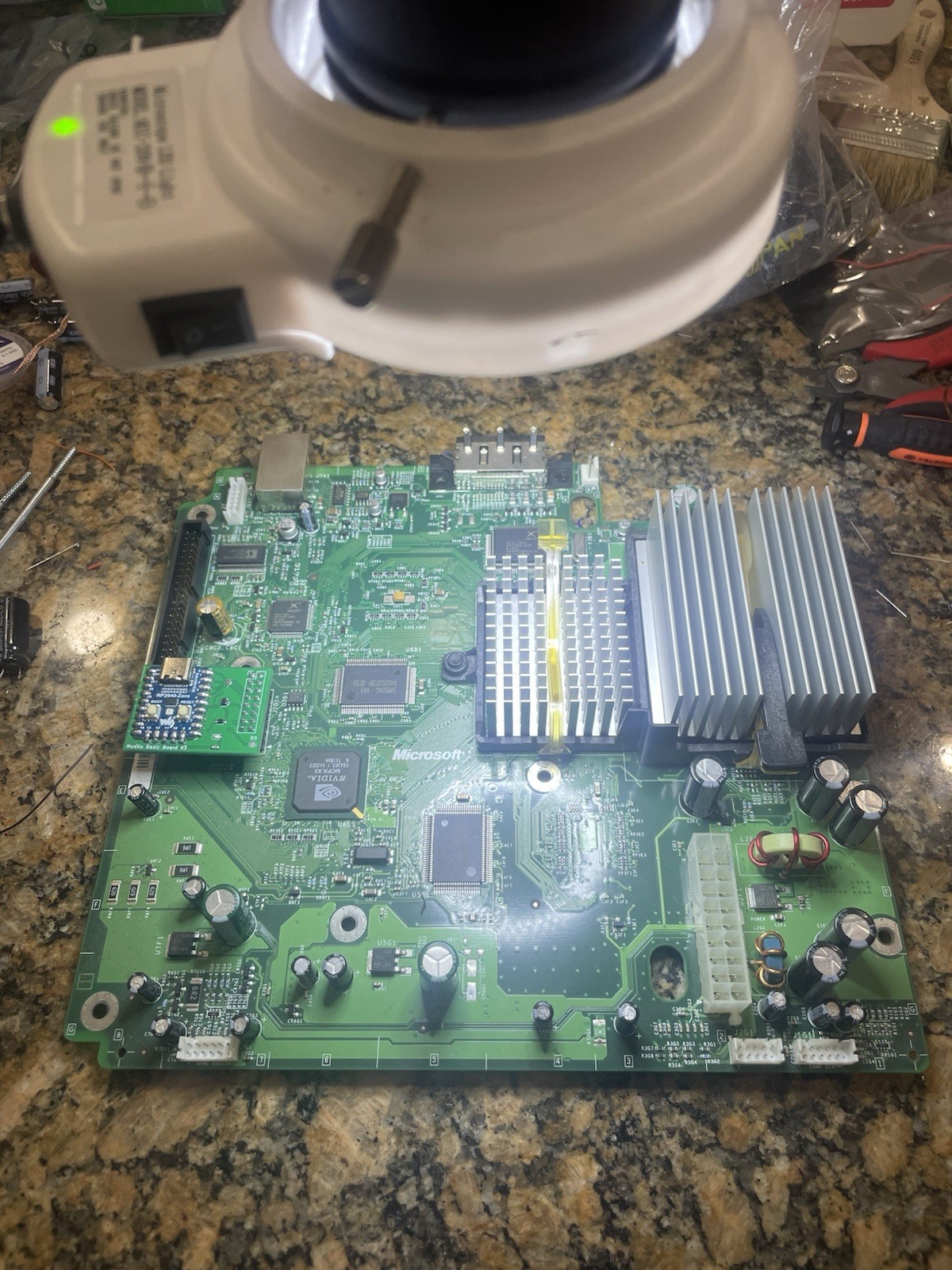 Original Xbox Microsoft Console Tested And Working With Controller