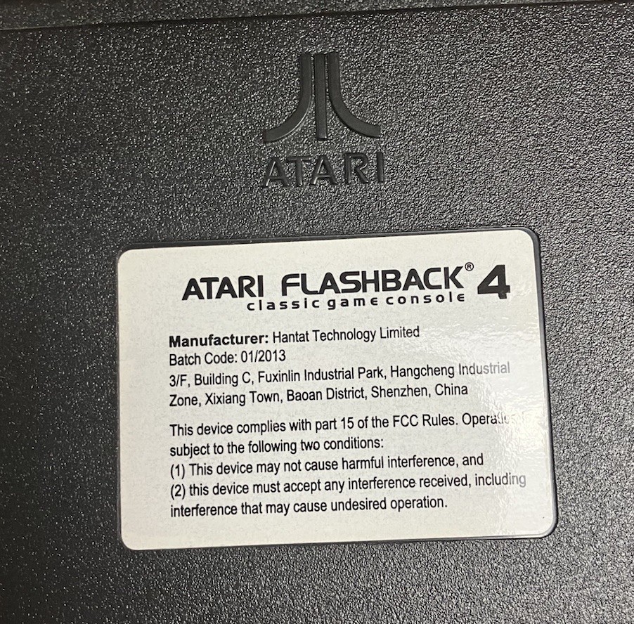 Atari Flashback 4 Classic Game Console 76 Pre-loaded games – Tested