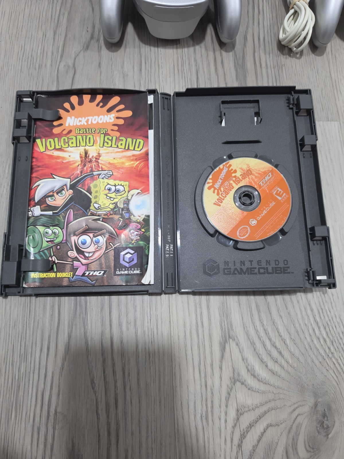 Nintendo GameCube Platinum Console – Silver (READ)