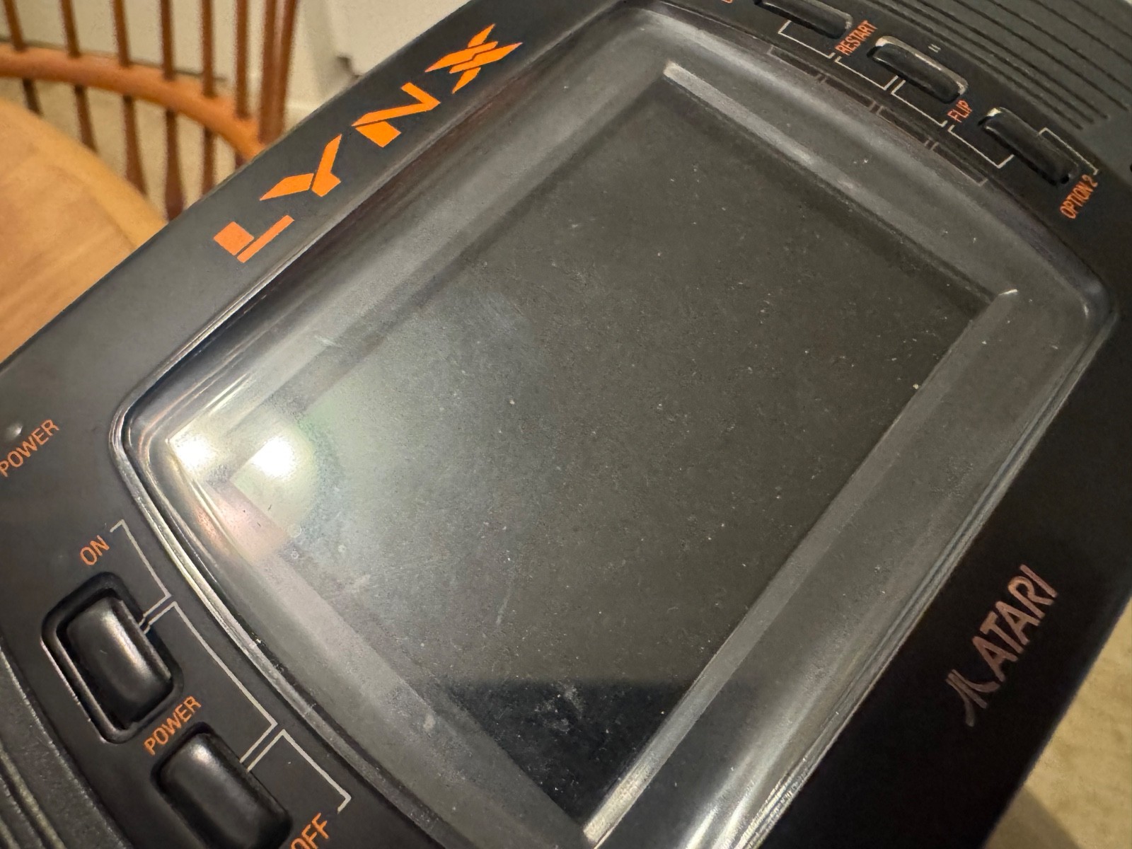 Atari Lynx II handheld video game system console CIB complete UNTESTED NO POWER