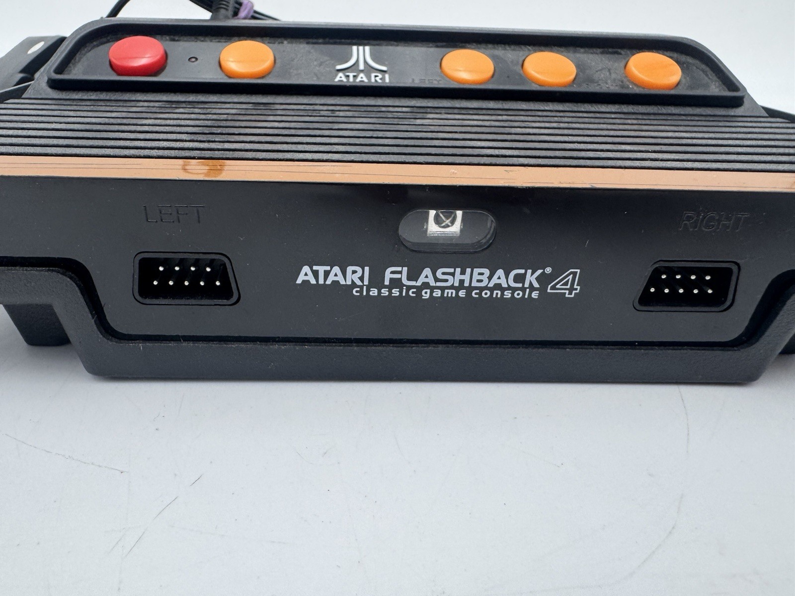 Atari AR2660 Flashback 4 Retro Gaming Console – Black/Brown + P2 Controller