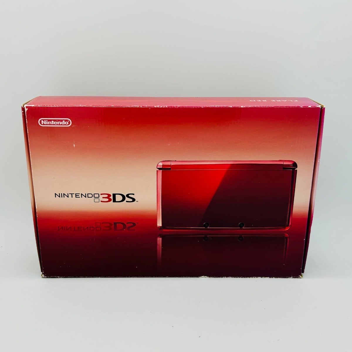 Nintendo 3DS FLARE RED Console With LOTS OF GAMES – Complete With BOX
