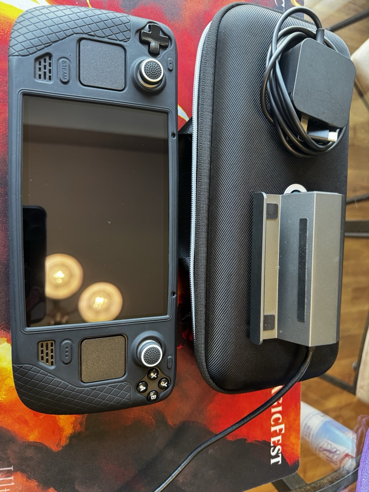 Valve Steam Deck 2TB Handheld Gaming Console w/ Dock, Case, Charger, HDMI dock