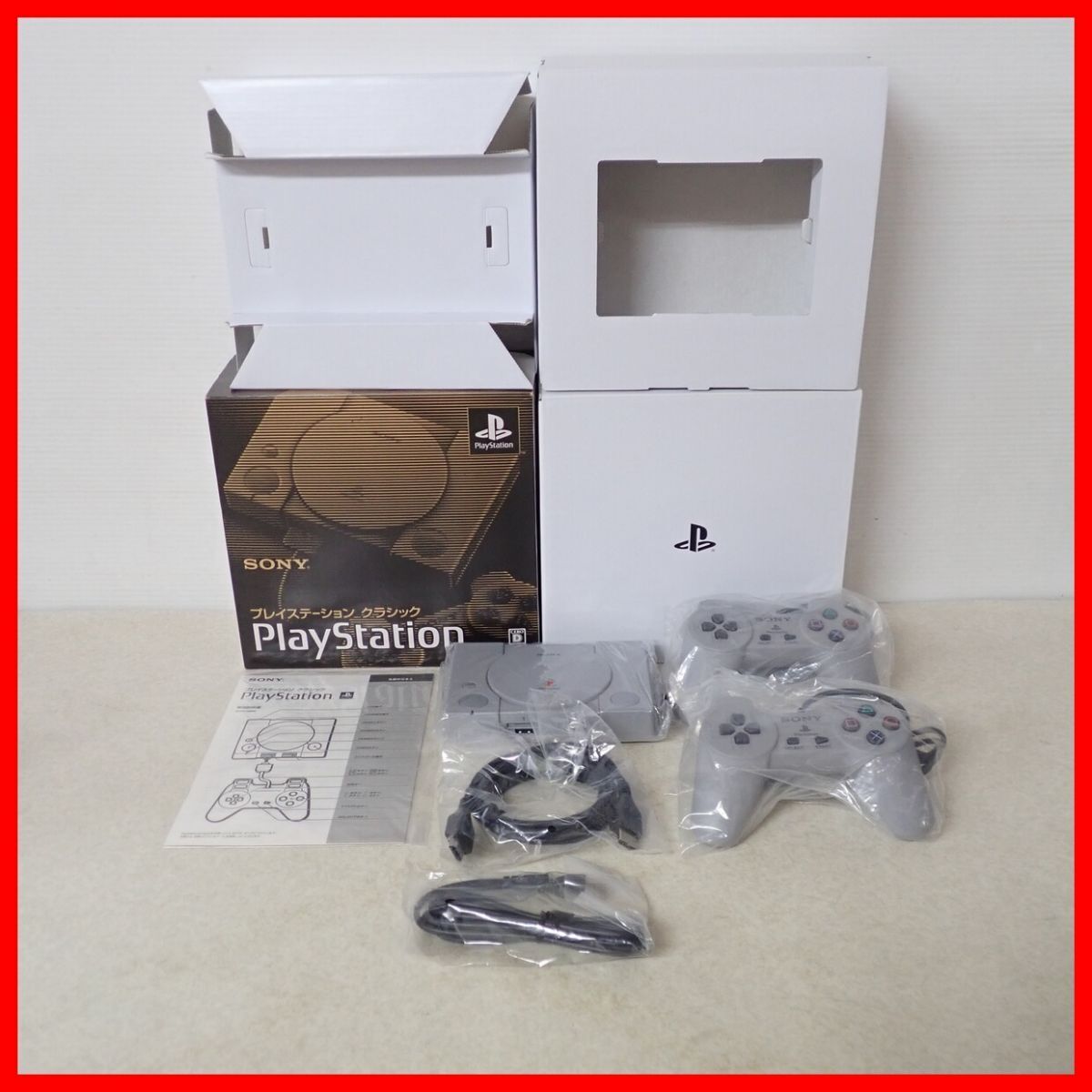 O/B PlayStation Classic SCPH-1000R Console with Box and Manual – Sony