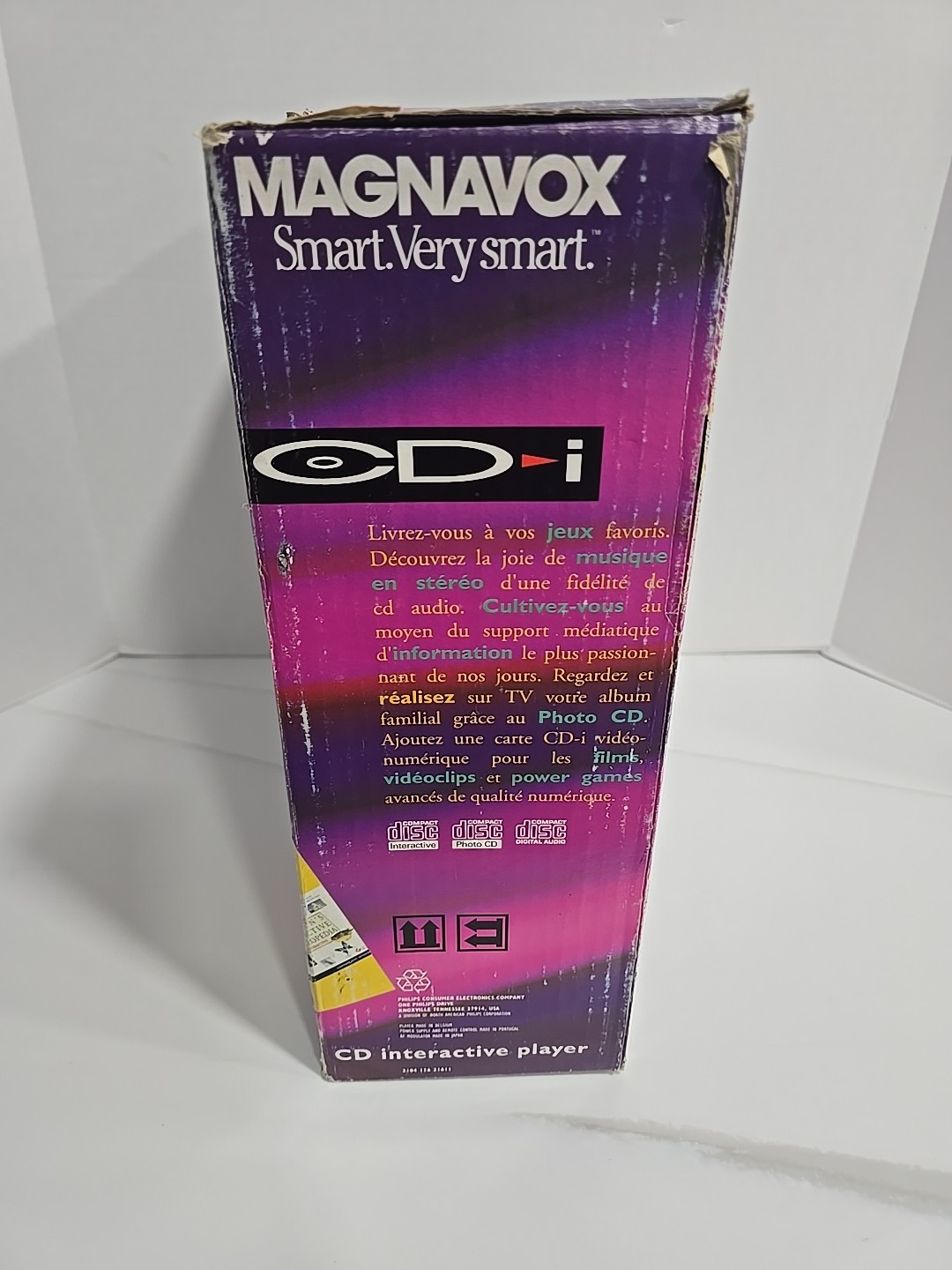 RARE Magnavox Model CD-i 550 CDI Interaction Player Console 100% CIB BRAND NEW