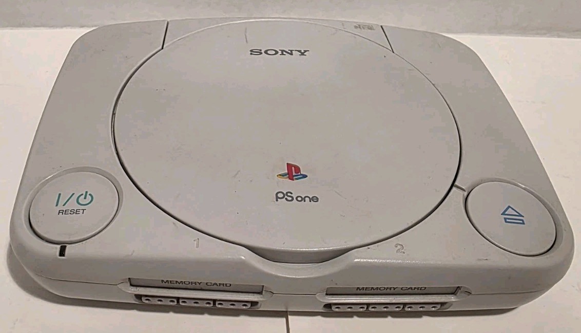 Sony Playstation PS One Console Carrying Bag 2 Controllers 2 Memory Cards