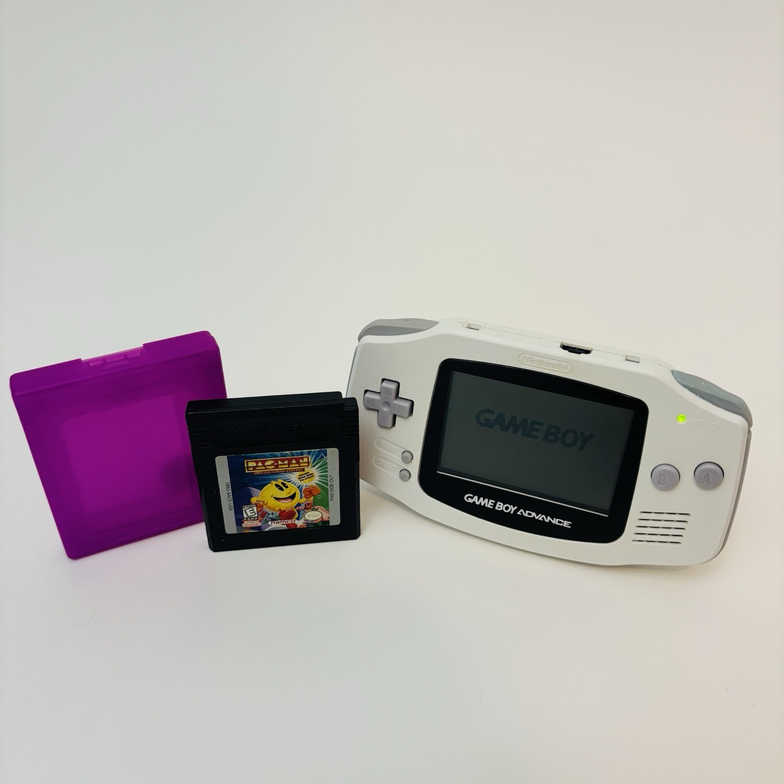 Vintage Nintendo Game Boy Adventure White AGB-001 Handheld Console Works Tested