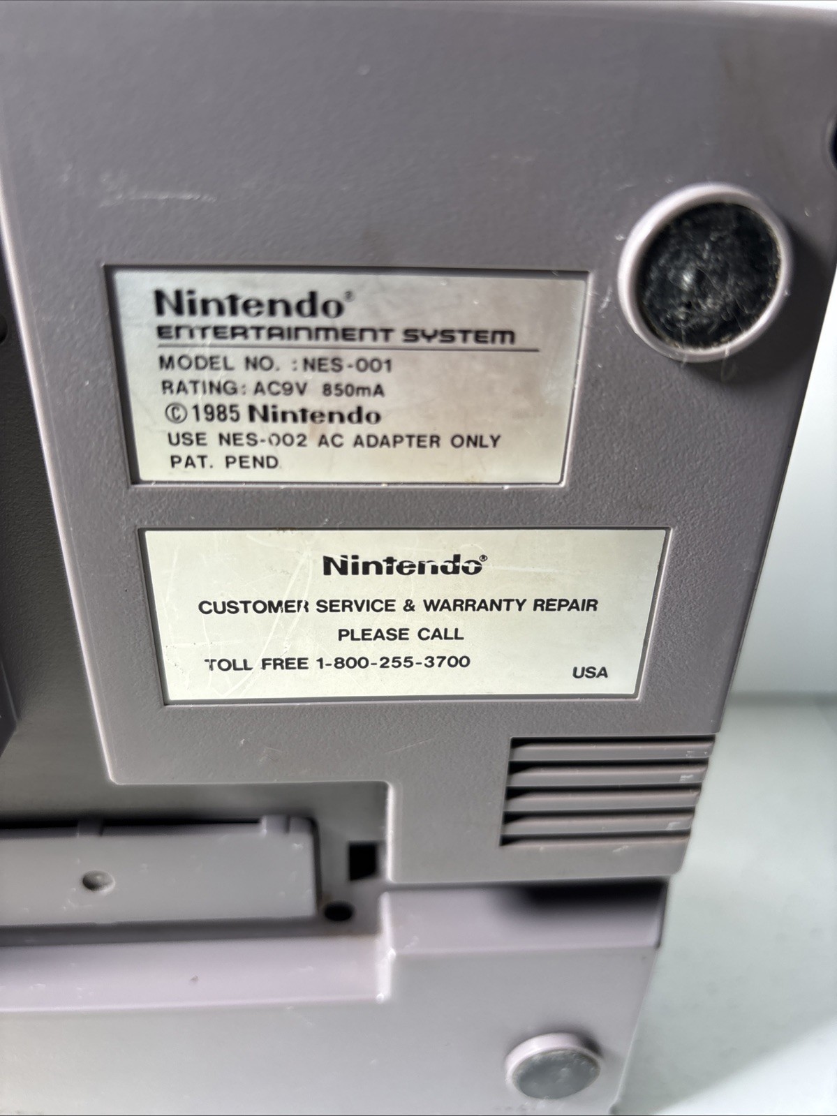 Nintendo Entertainment System NES Home Console With Controllers