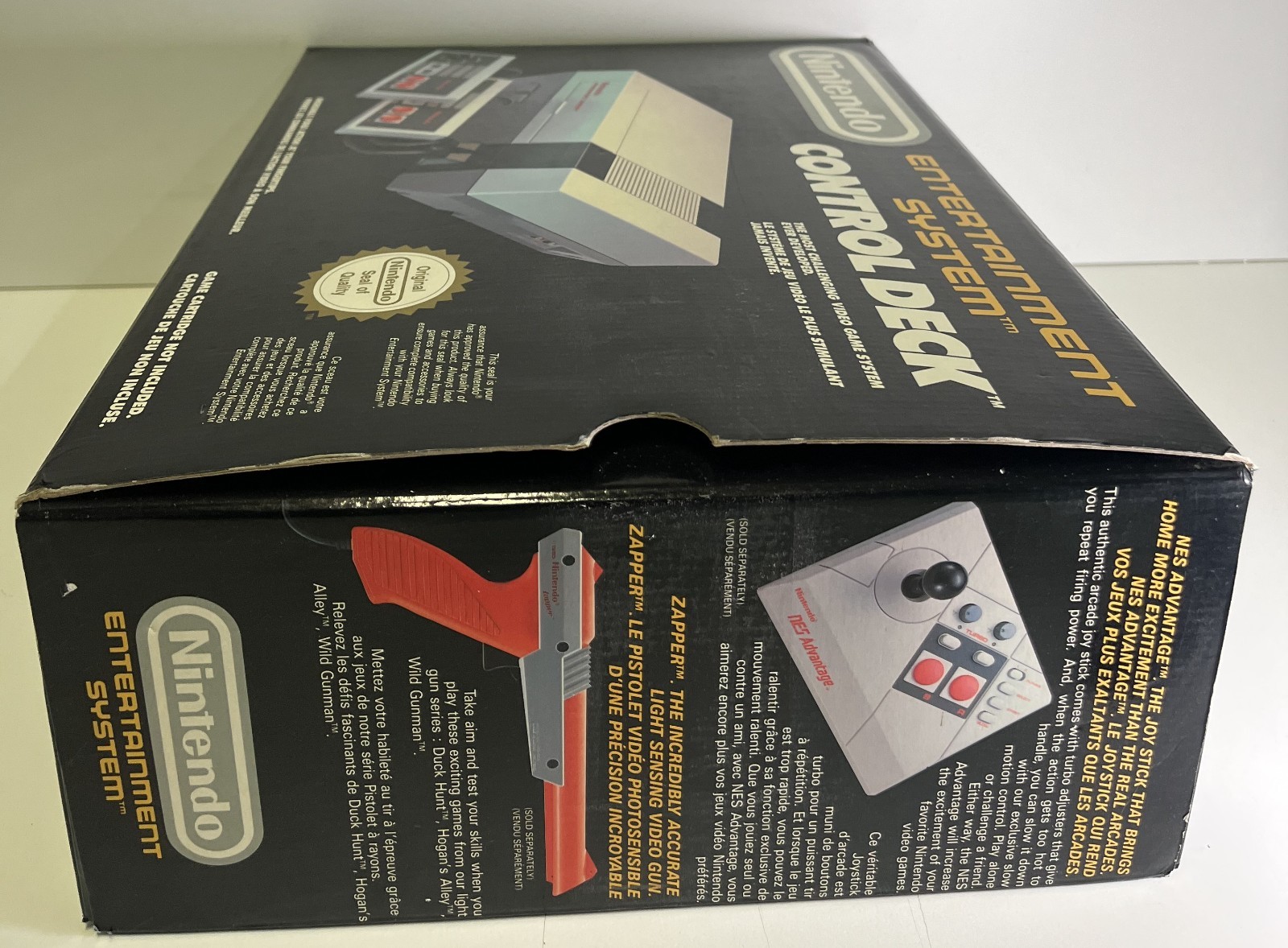 NINTENDO NES CONSOLE CONTROL DECK PAL B SCART FRANCE NES-S-CD-FRA BOXED TESTED