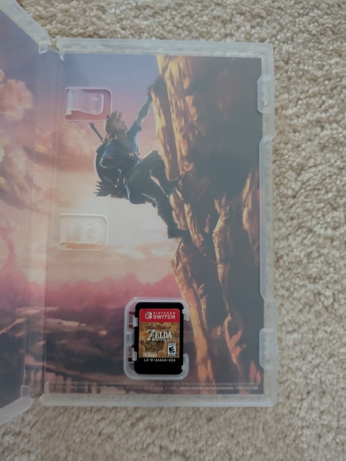 Nintendo Switch Console, 8 Game Bundle & SD Card, Read Desc