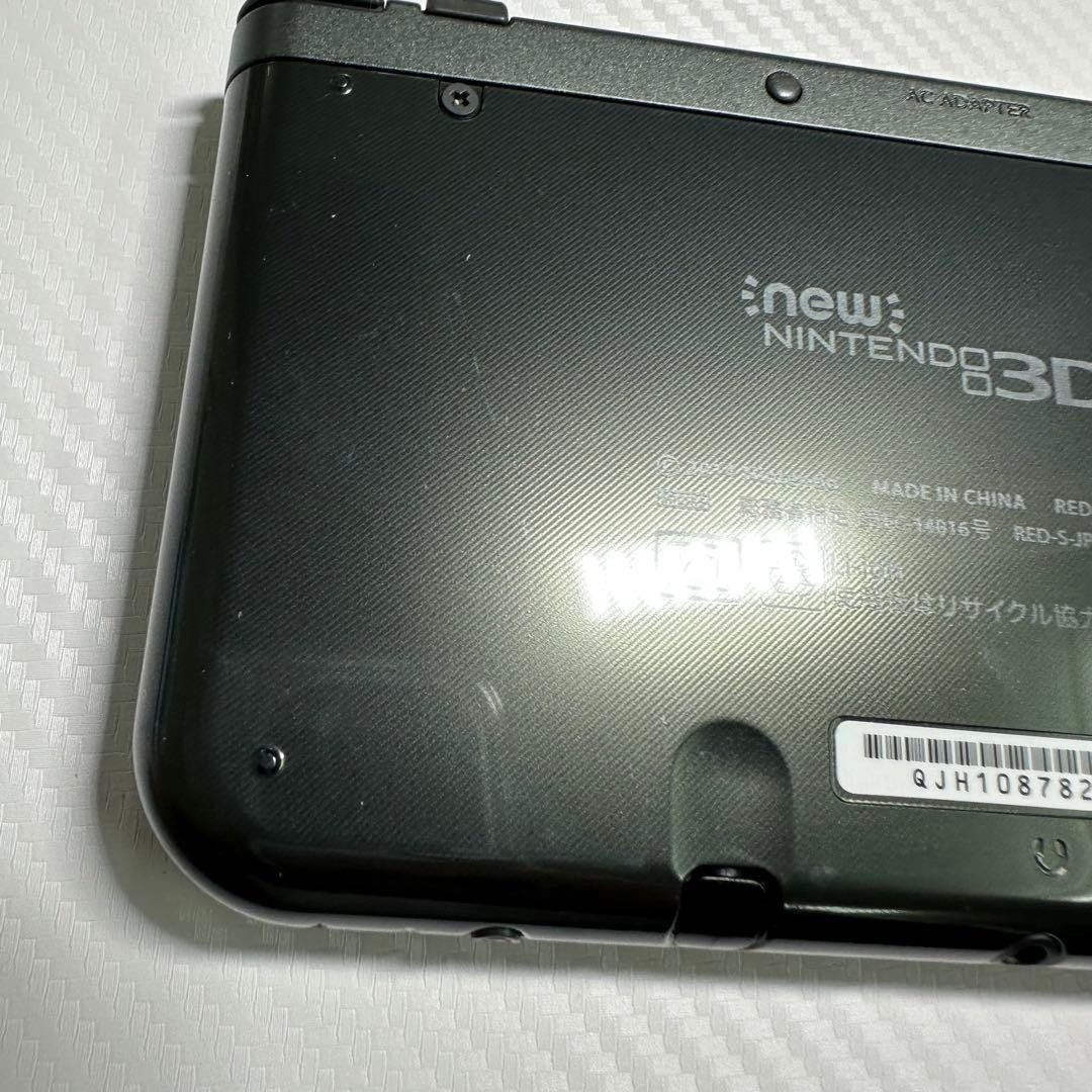 New Nintendo 3DS LL Metallic Black Console w/Cover Japan Tested 6503
