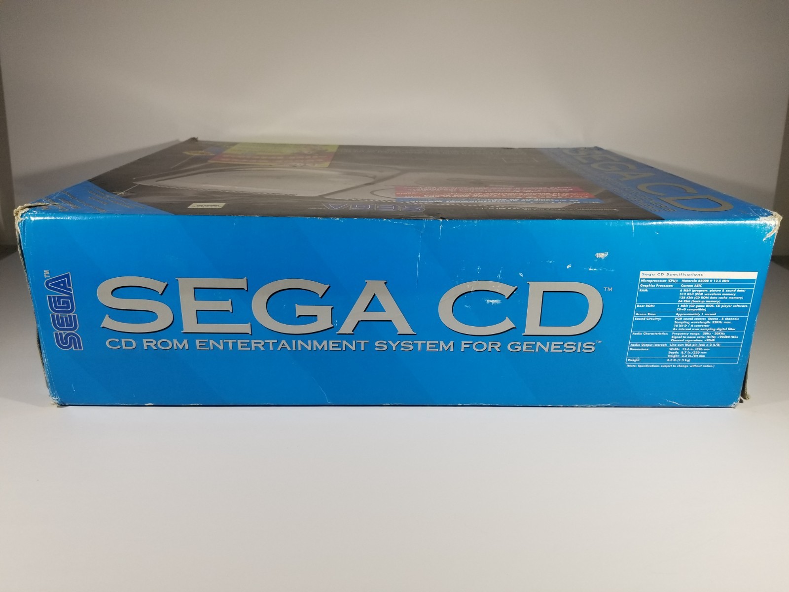 ¤ Sega CD Console System Bonus Offer Bundle Variant ¤ W/ Box 2 Controllers Games